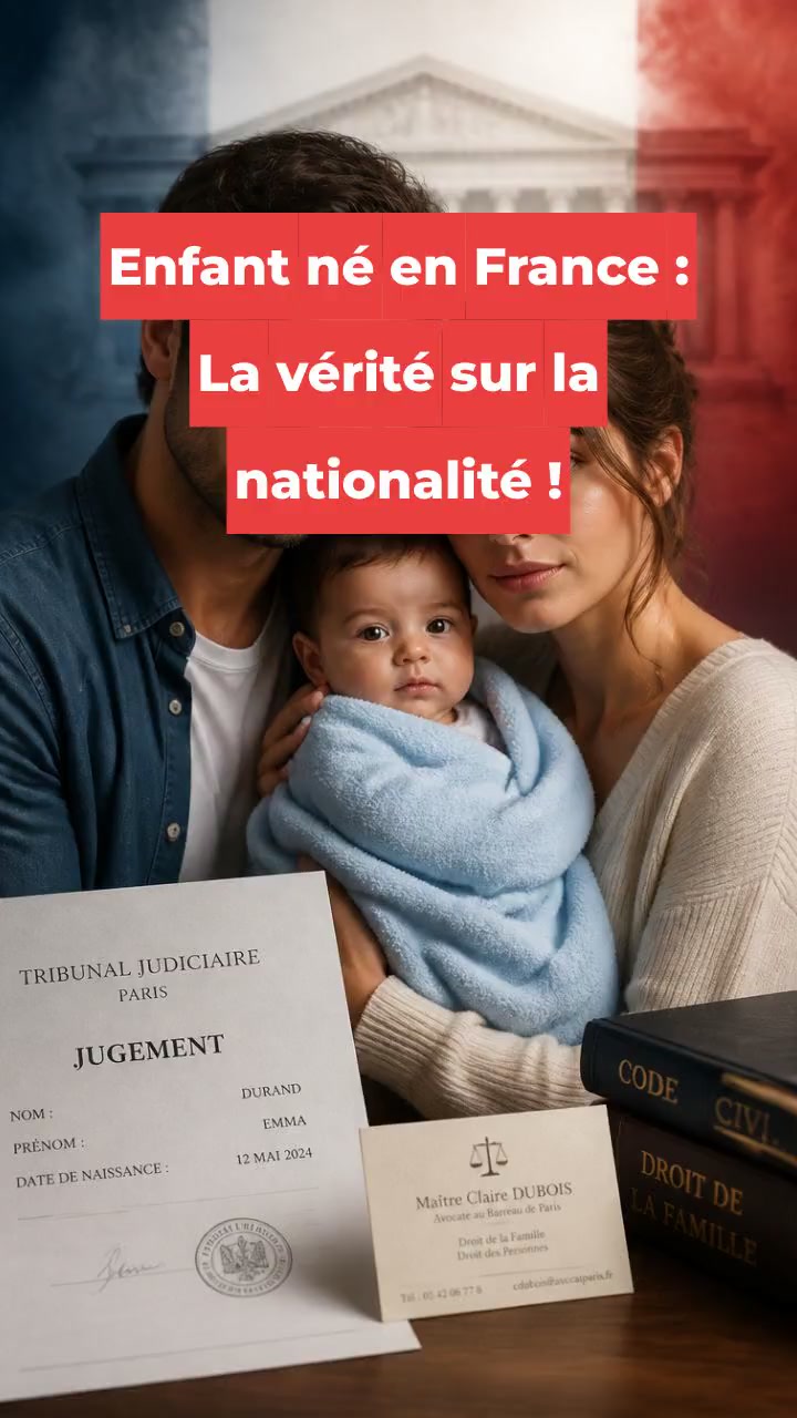 Enfant né en France : La vérité sur la nationalité !