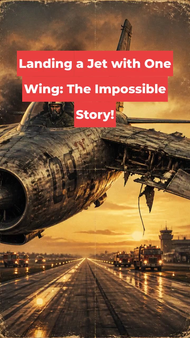 Landing a Jet with One Wing: The Impossible Story!
