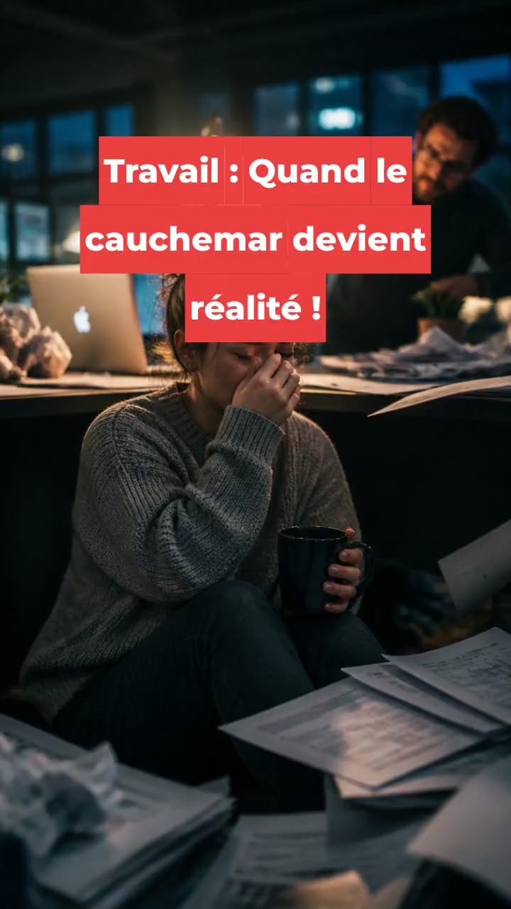 Travail : Quand le cauchemar devient réalité !