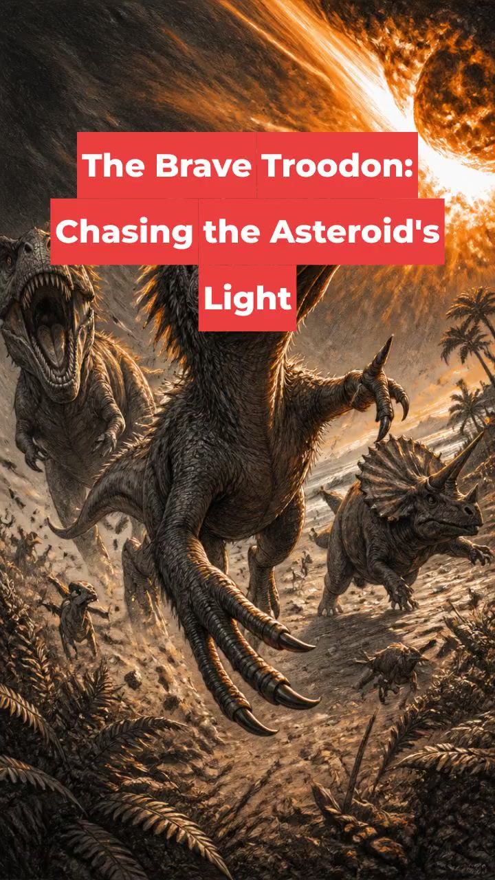 The Brave Troodon: Chasing the Asteroid's Light