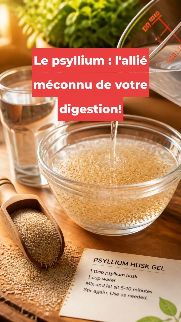 Le psyllium : l'allié méconnu de votre digestion!
