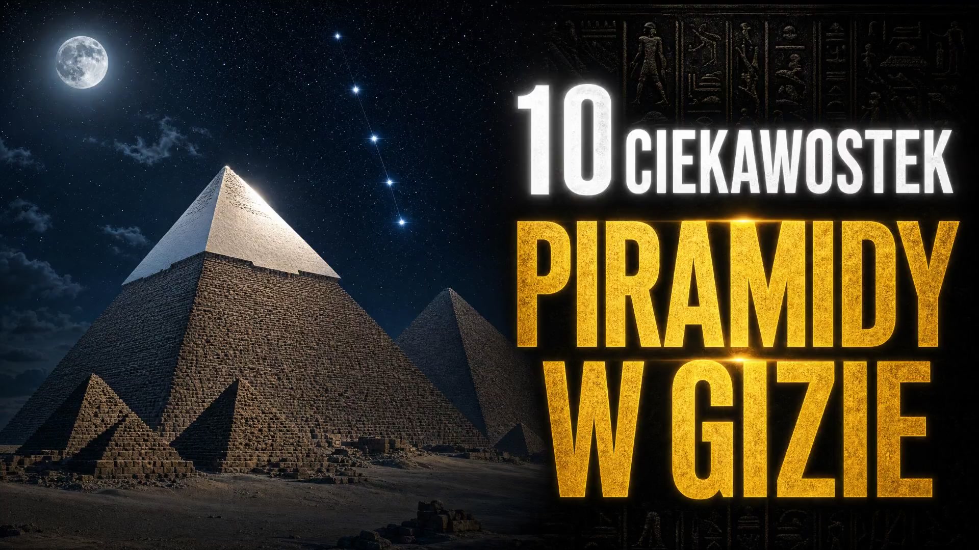 10 Zaskakujących Tajemnic Piramid w Gizie!