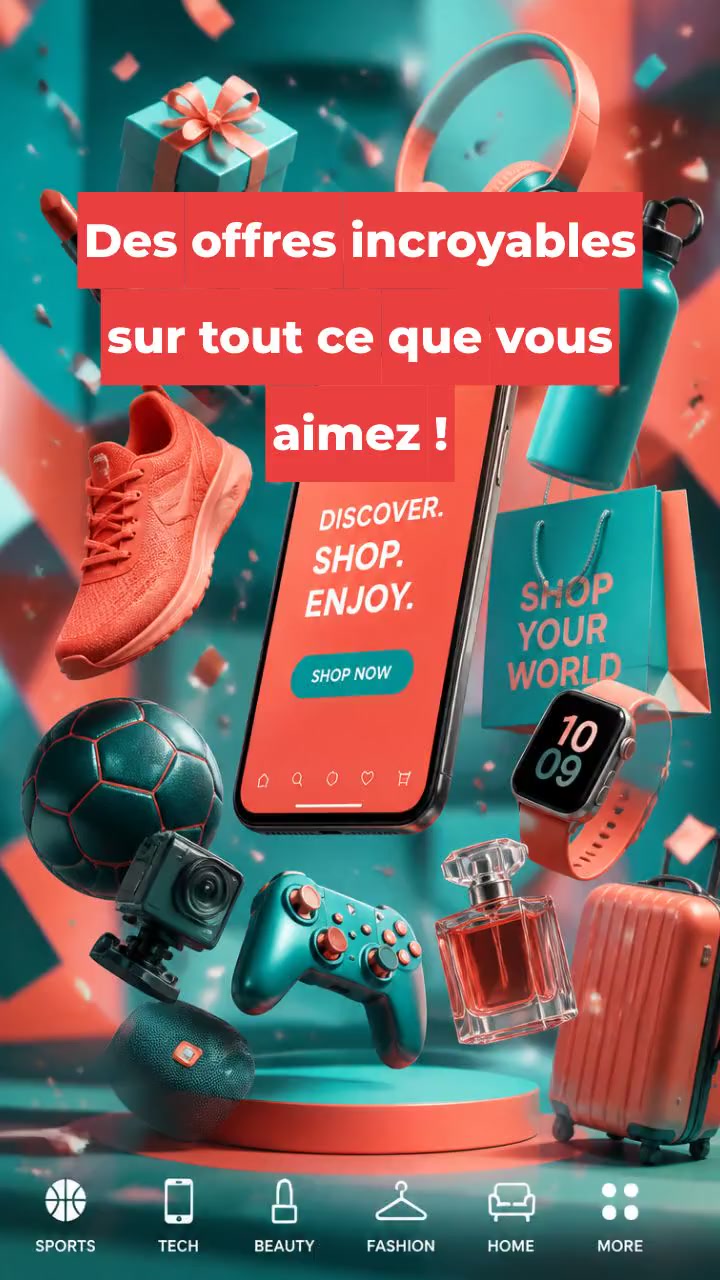 Des offres incroyables sur tout ce que vous aimez !