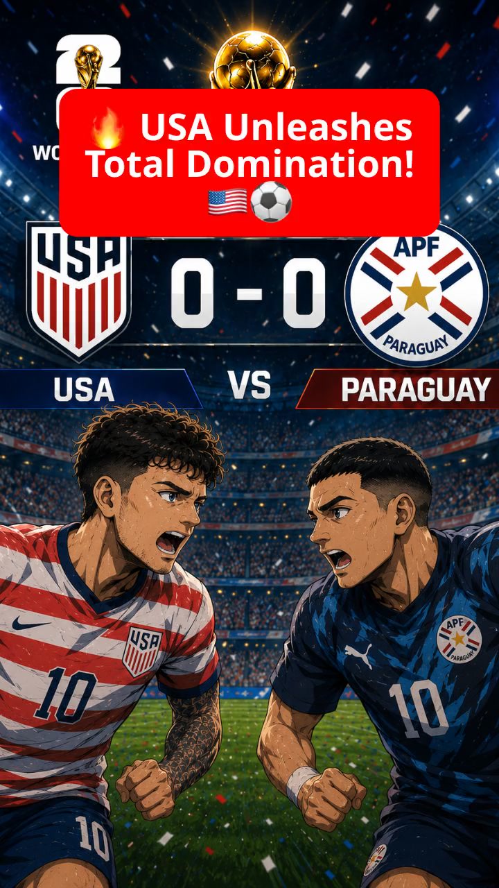 USA Dominates Paraguay: A Stunning 4-1 Victory!
