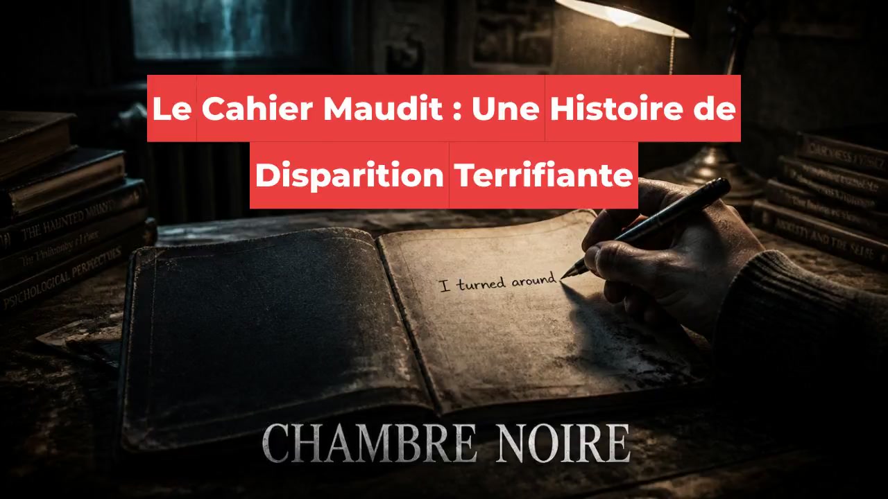 Le Cahier Maudit : Une Histoire de Disparition Terrifiante