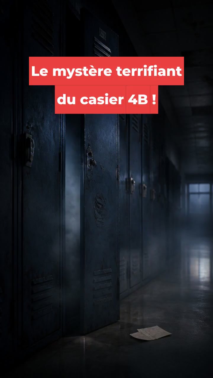 Le mystère terrifiant du casier 4B !