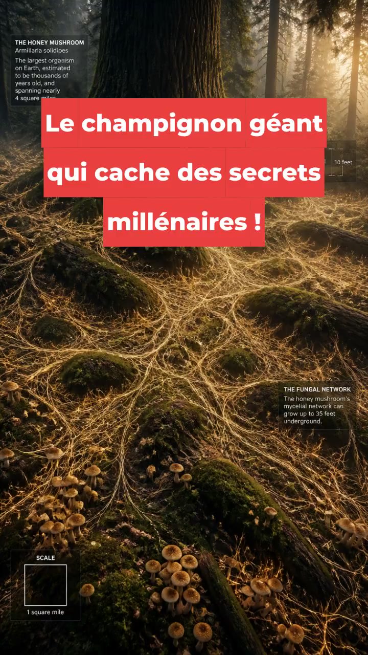 Le champignon géant qui cache des secrets millénaires !