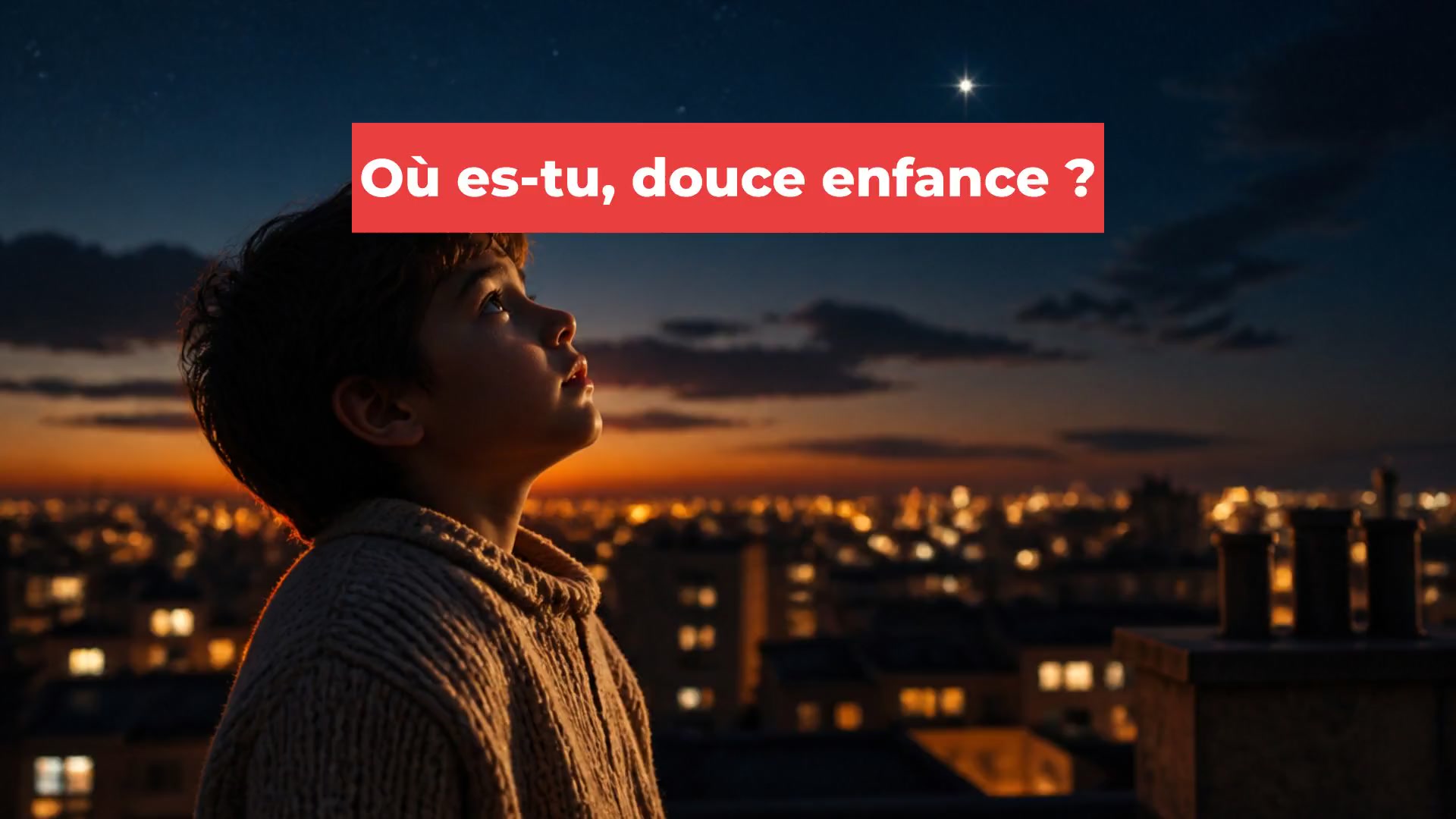 Où es-tu, douce enfance ?