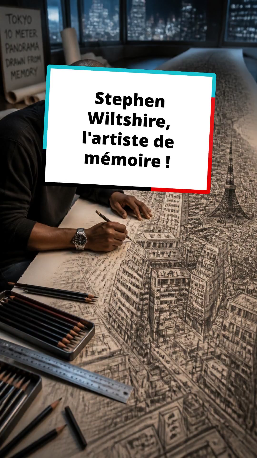 Le prodige des dessins : Stephen Wiltshire, l'artiste de mémoire !