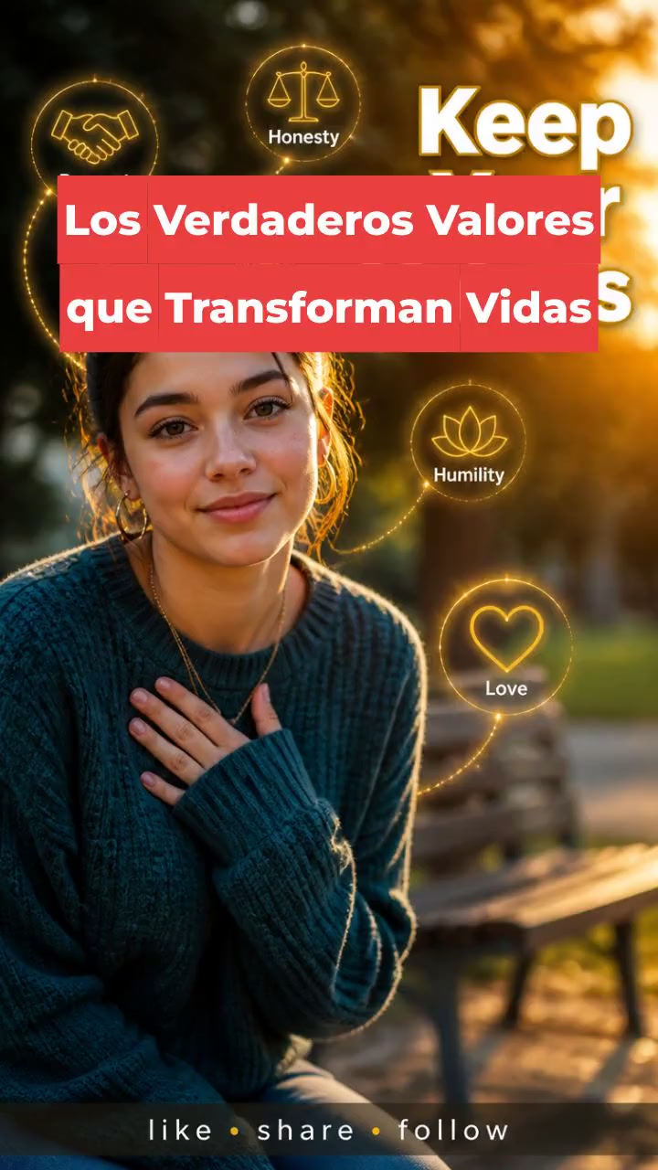 Los Verdaderos Valores que Transforman Vidas