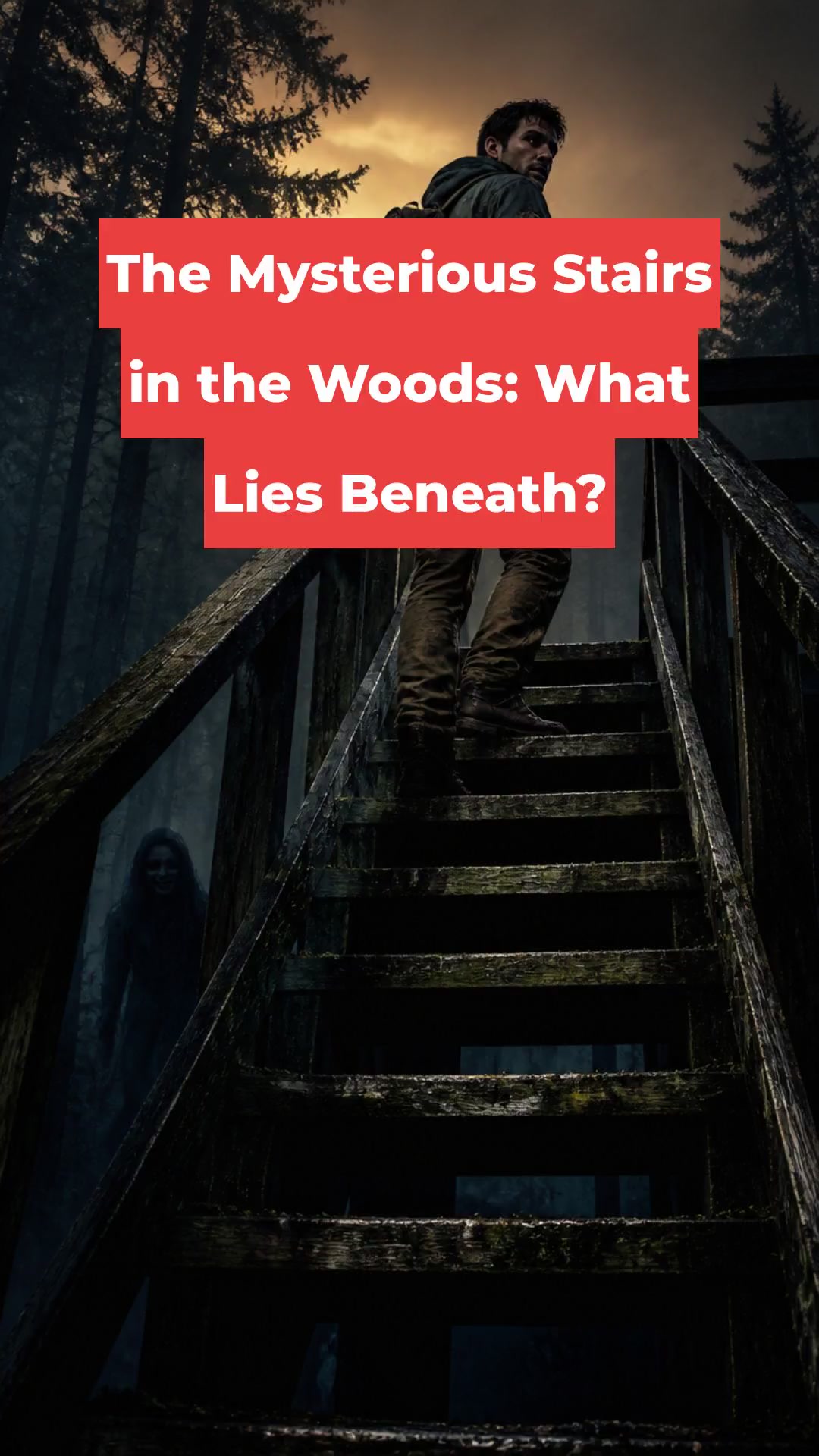 The Mysterious Stairs in the Woods: What Lies Beneath?