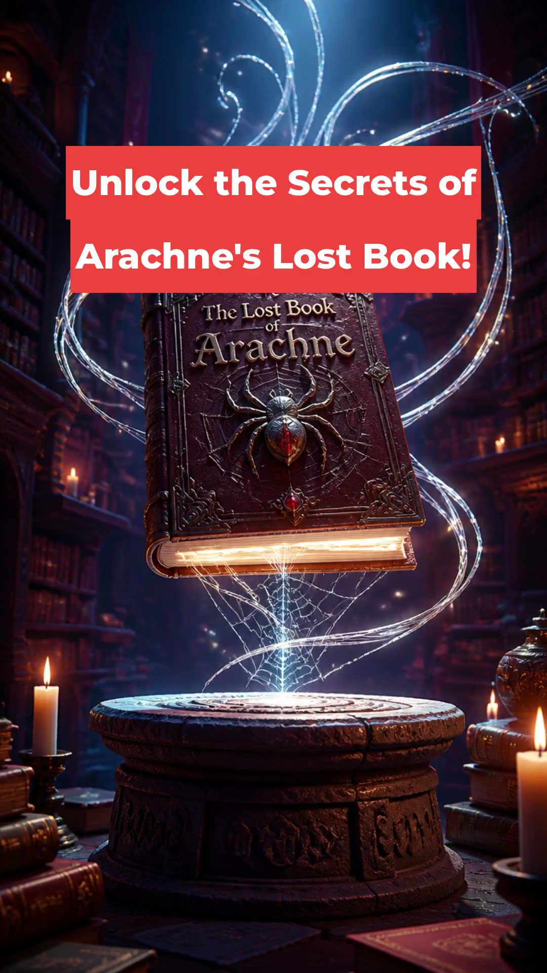 Unlock the Secrets of Arachne's Lost Book!