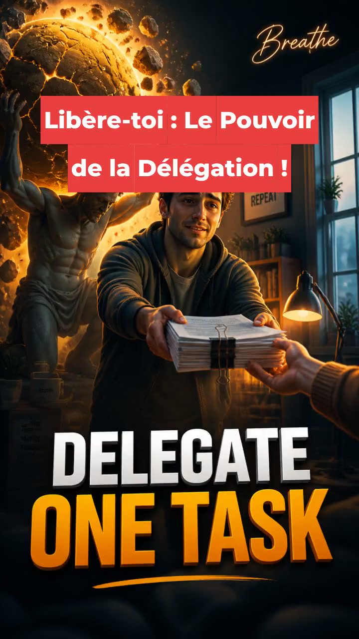 « Arrête de dire : "C'est bon, je gère tout seul". »