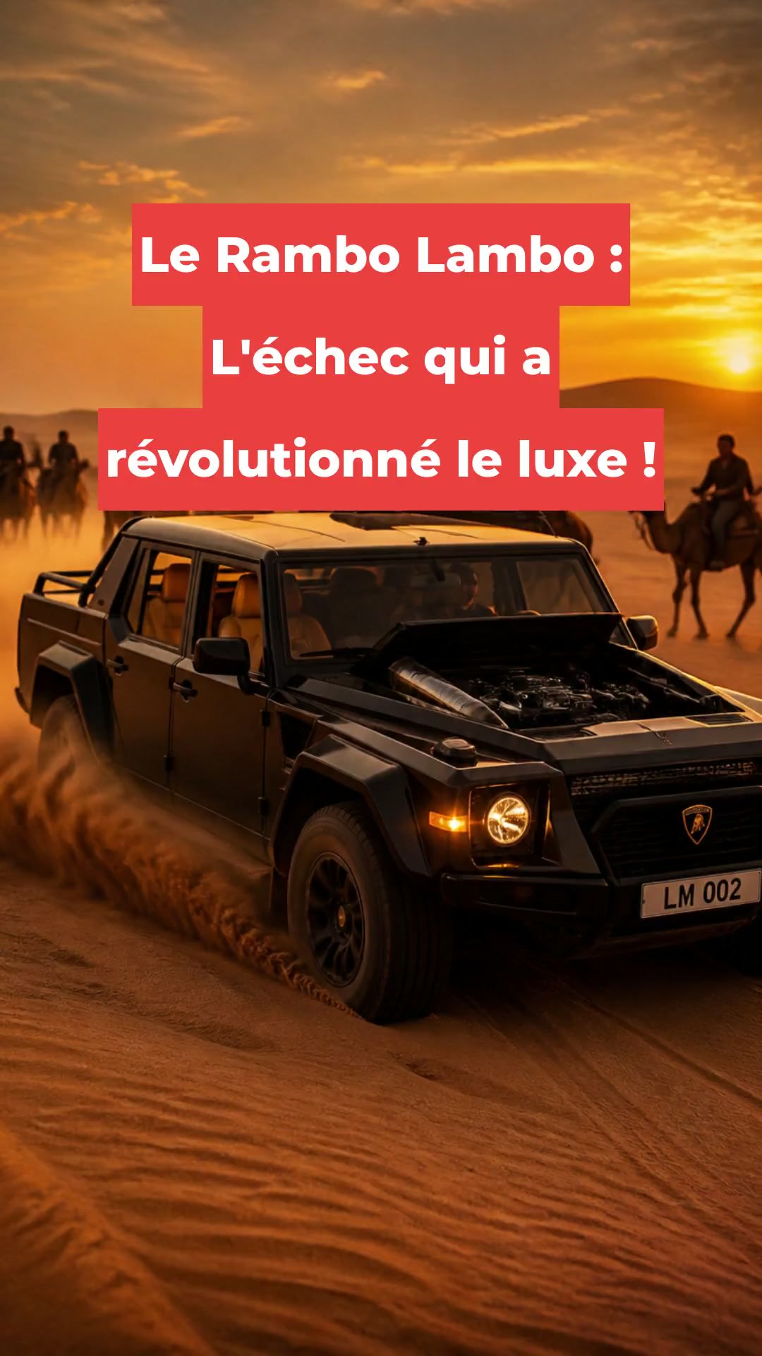 Le Rambo Lambo : L'échec qui a révolutionné le luxe !