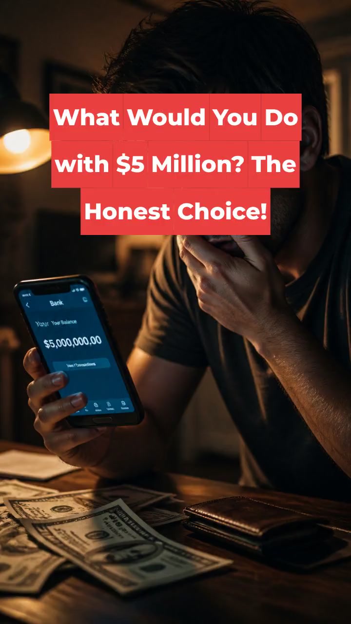 What Would You Do with $5 Million? The Honest Choice!
