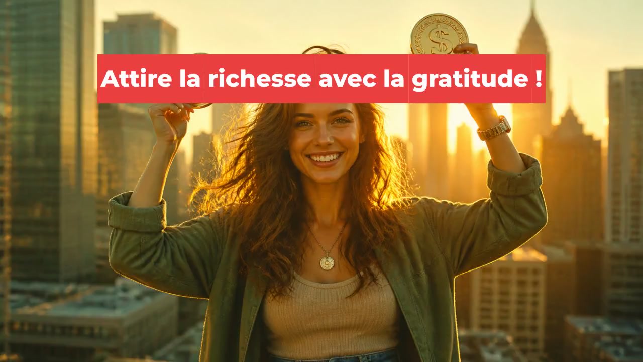 Attire la richesse avec la gratitude !