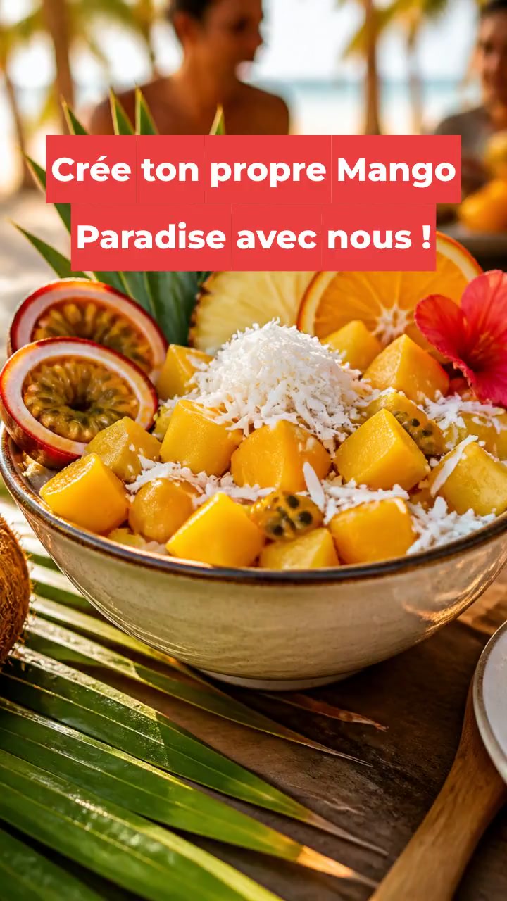 Crée ton propre Mango Paradise avec nous !