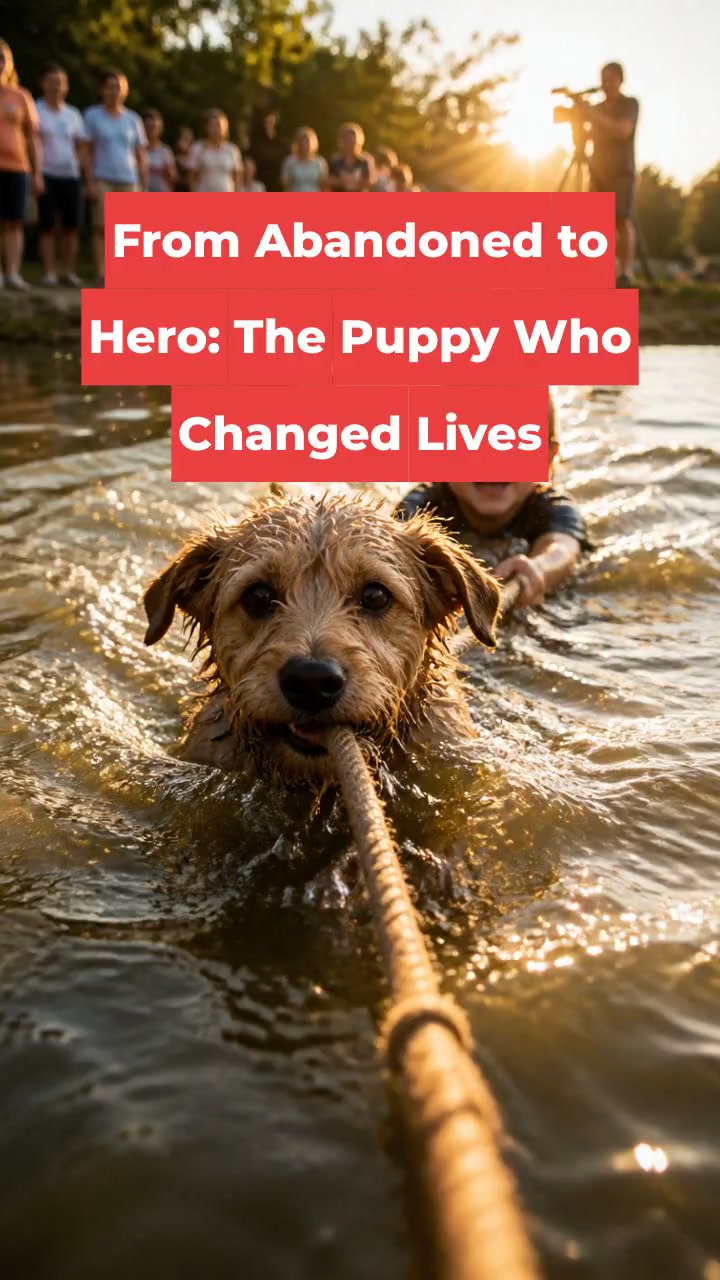 From Abandoned to Hero: The Puppy Who Changed Lives