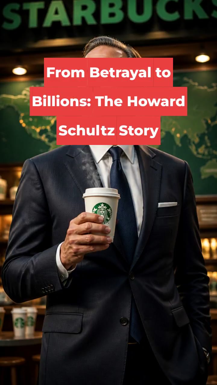From Betrayal to Billions: The Howard Schultz Story
