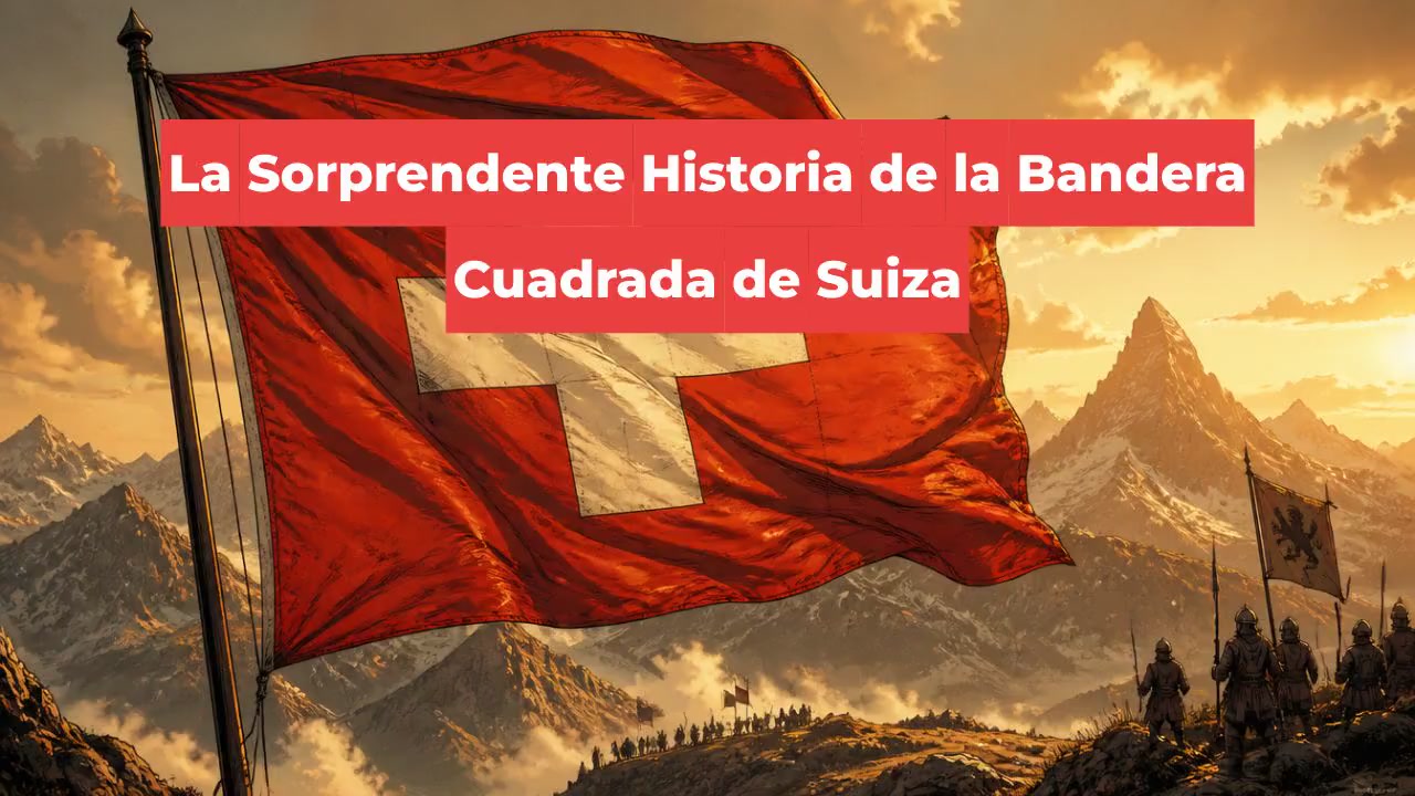 La Sorprendente Historia de la Bandera Cuadrada de Suiza