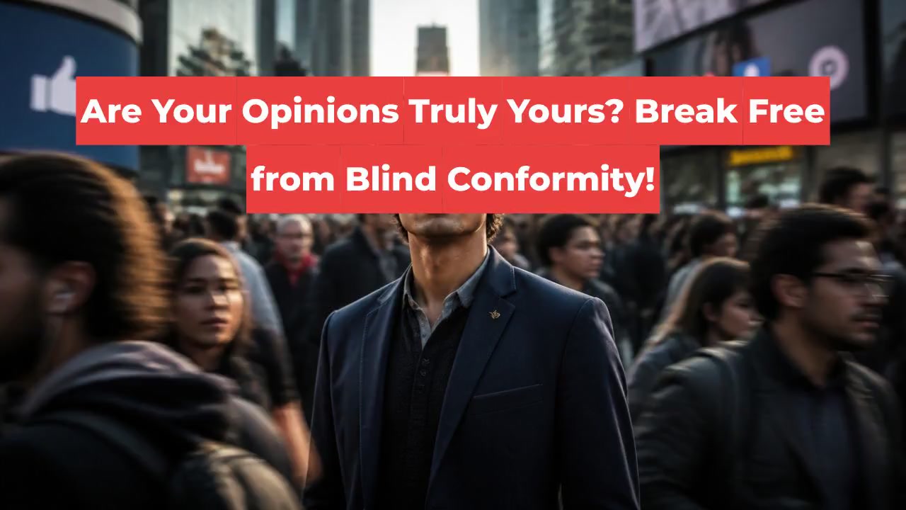 Are Your Opinions Truly Yours? Break Free from Blind Conformity!