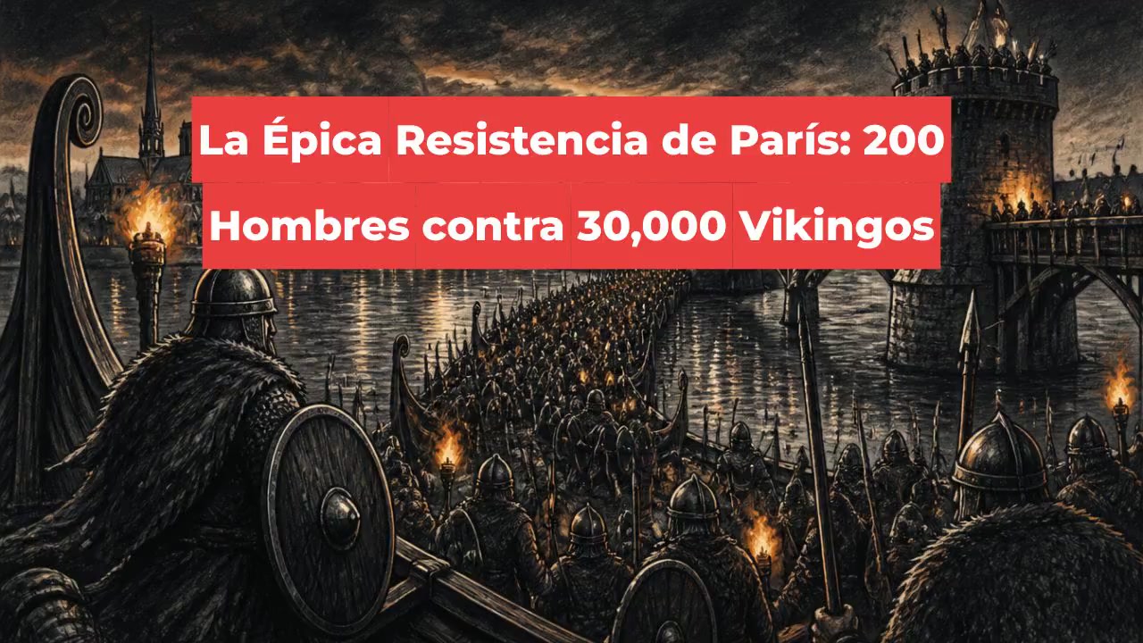 La Épica Resistencia de París: 200 Hombres contra 30,000 Vikingos