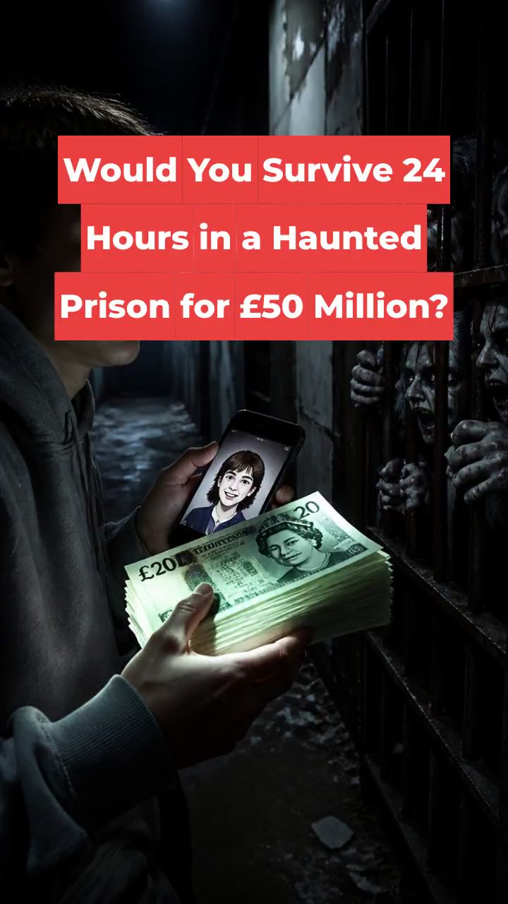 Would You Survive 24 Hours in a Haunted Prison for £50 Million?
