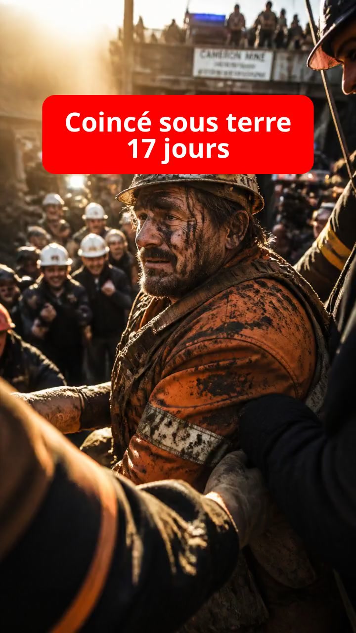 Miraculeux : 17 jours sous terre !