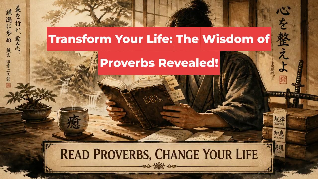 Transform Your Life: The Wisdom of Proverbs Revealed!
