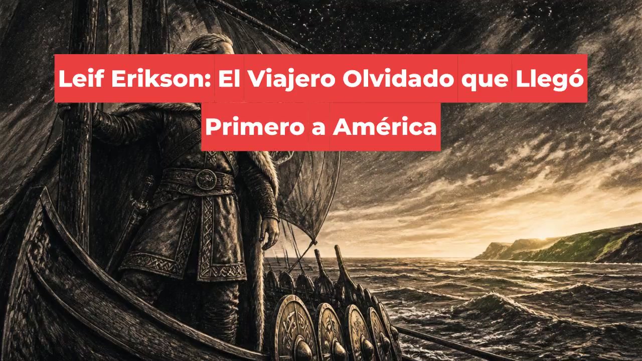 Leif Erikson: El Viajero Olvidado que Llegó Primero a América