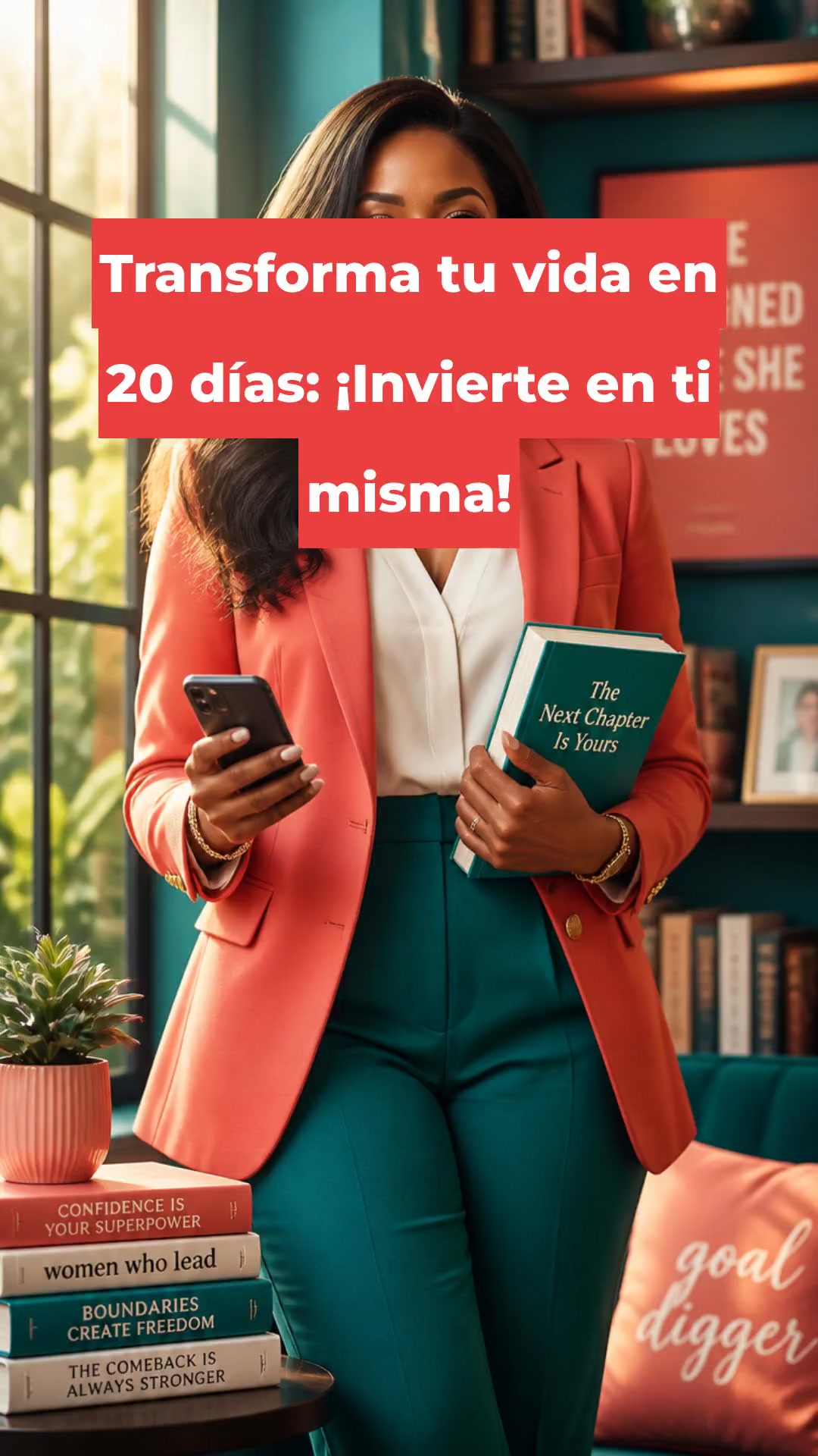 Transforma tu vida en 20 días: ¡Invierte en ti misma!