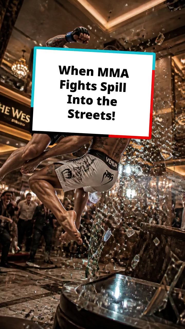 When MMA Fights Spill Into the Streets!