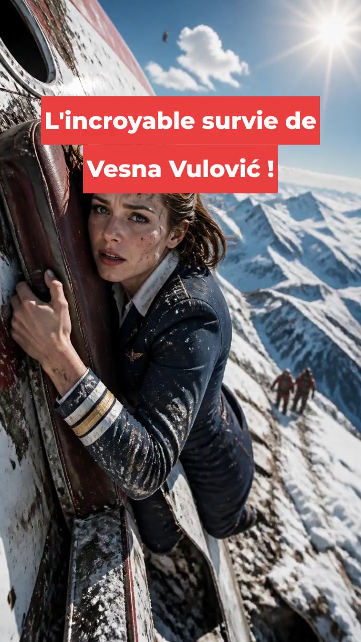 L'incroyable survie de Vesna Vulović !