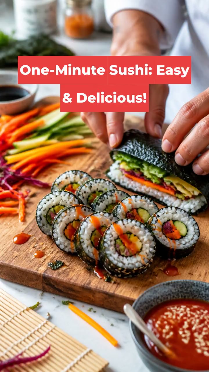 One-Minute Sushi: Easy & Delicious!