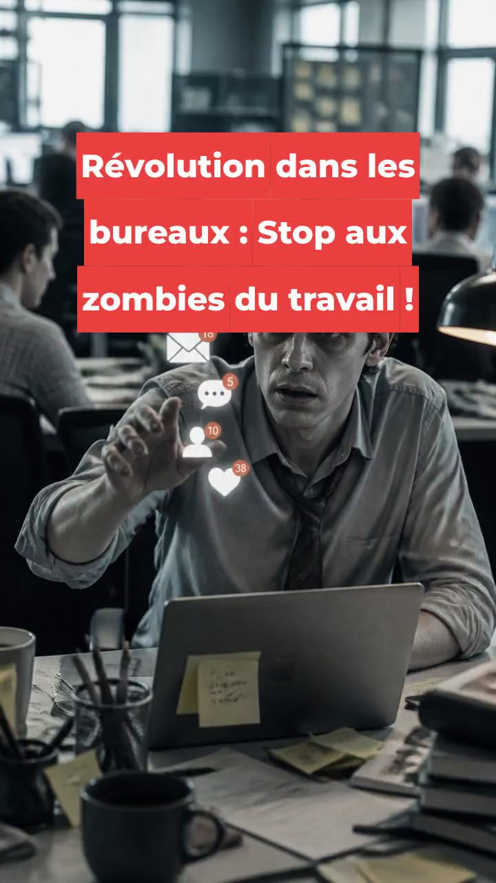 Révolution dans les bureaux : Stop aux zombies du travail !