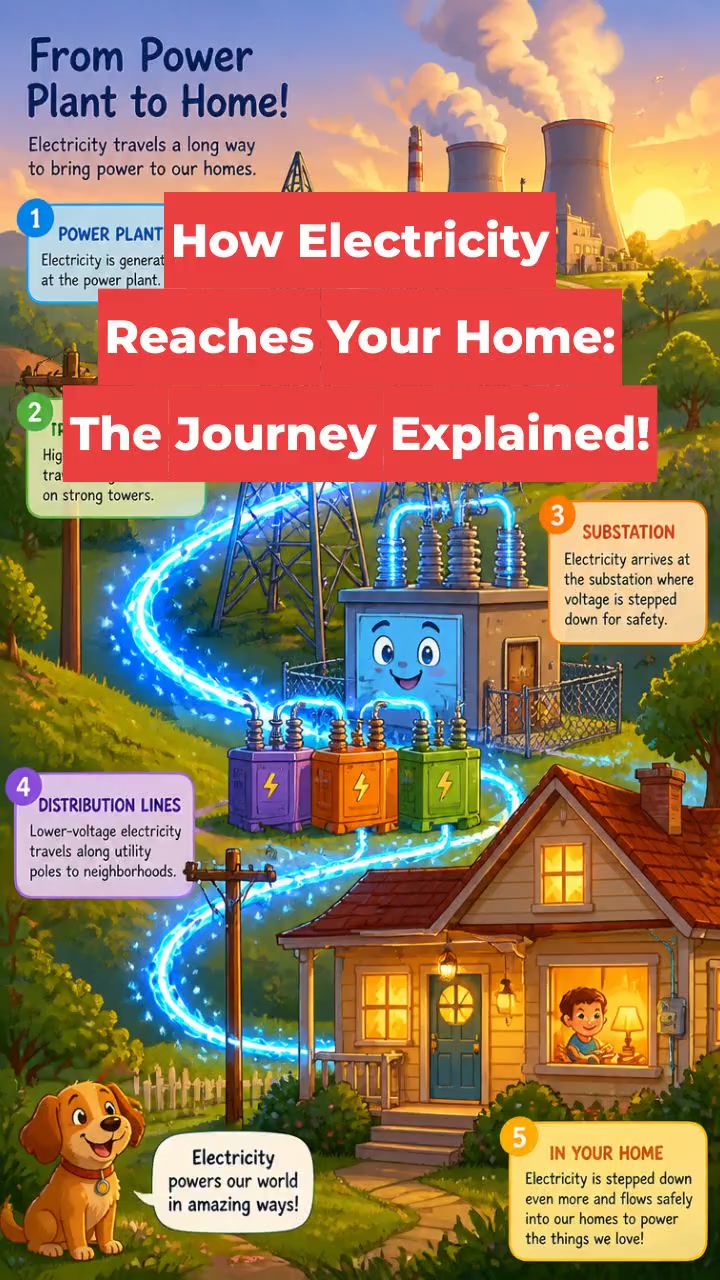 How Electricity Reaches Your Home: The Journey Explained!