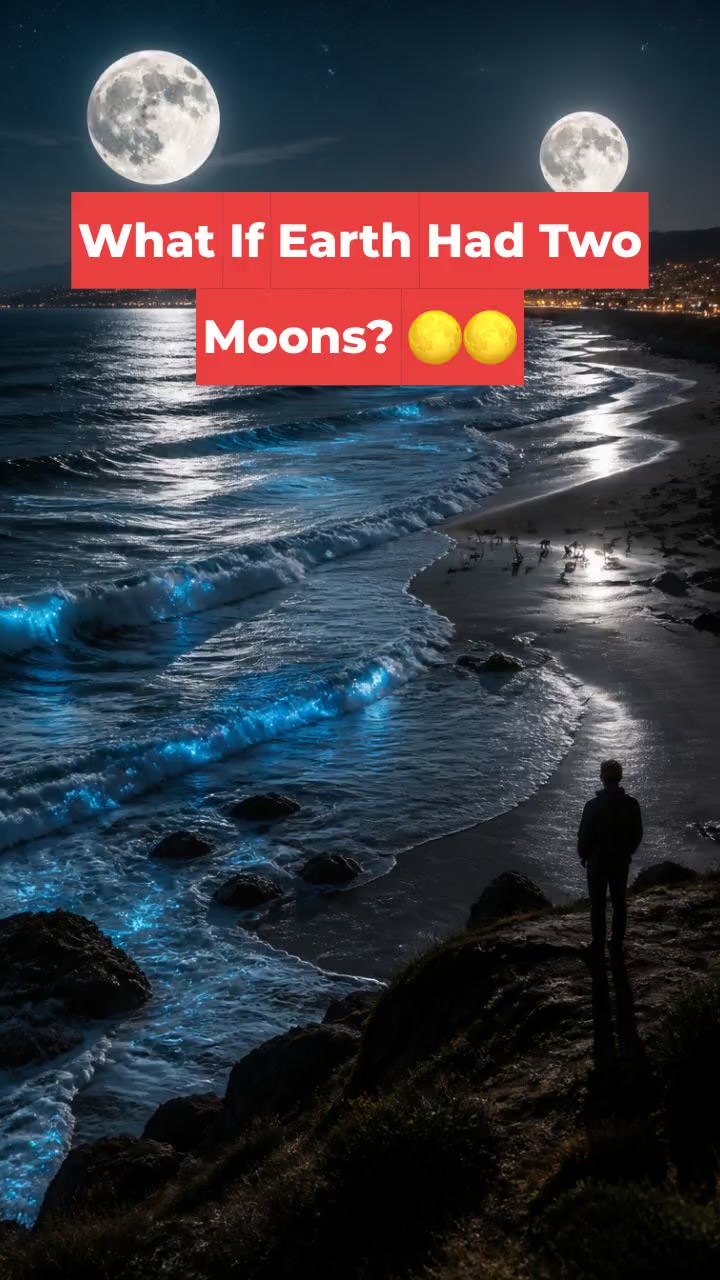 What If Earth Had Two Moons? 🌕🌕