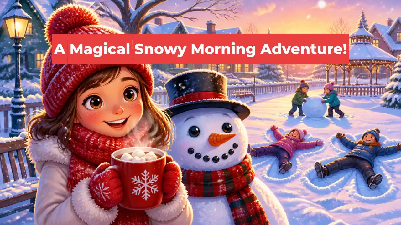 A Magical Snowy Morning Adventure!