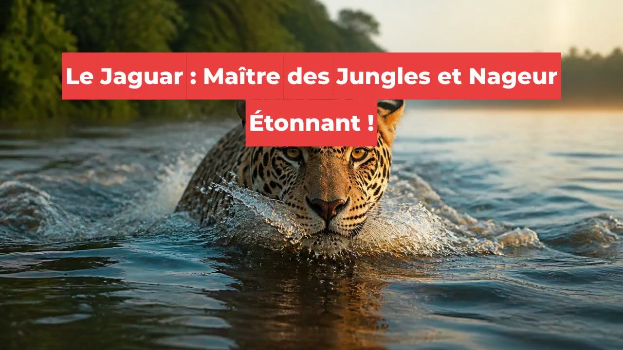 Le Jaguar : Maître des Jungles et Nageur Étonnant !