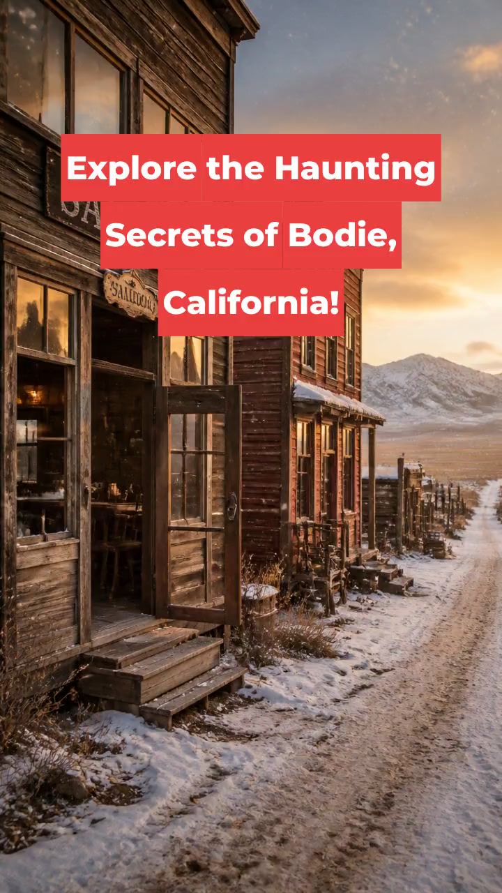Explore the Haunting Secrets of Bodie, California!