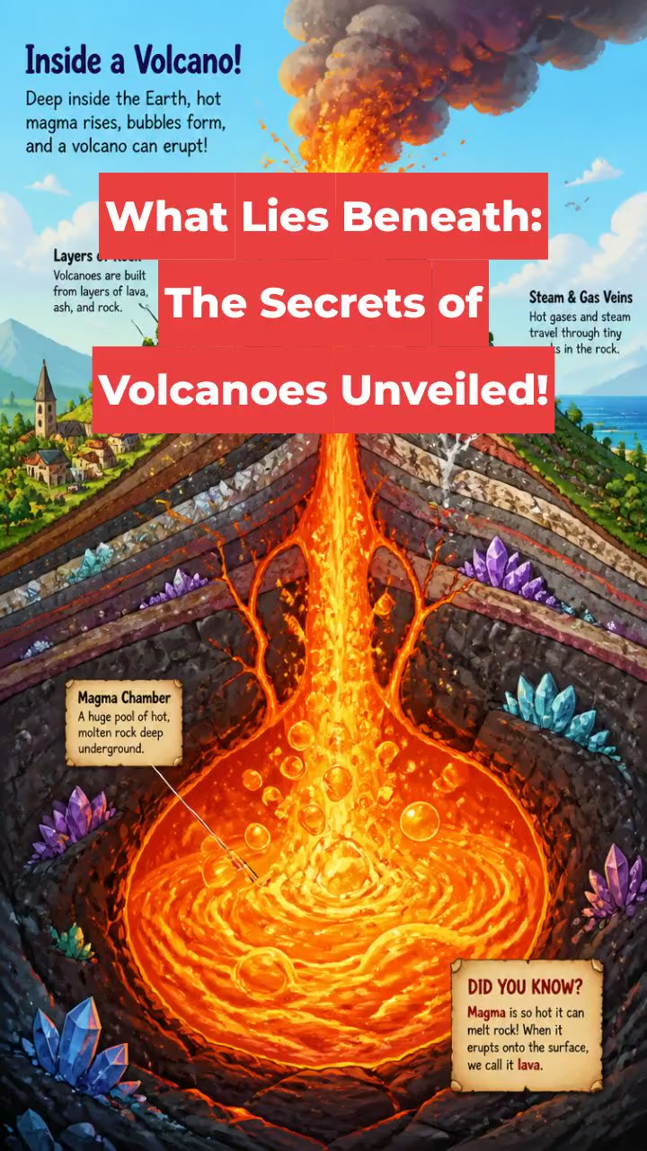What Lies Beneath: The Secrets of Volcanoes Unveiled!