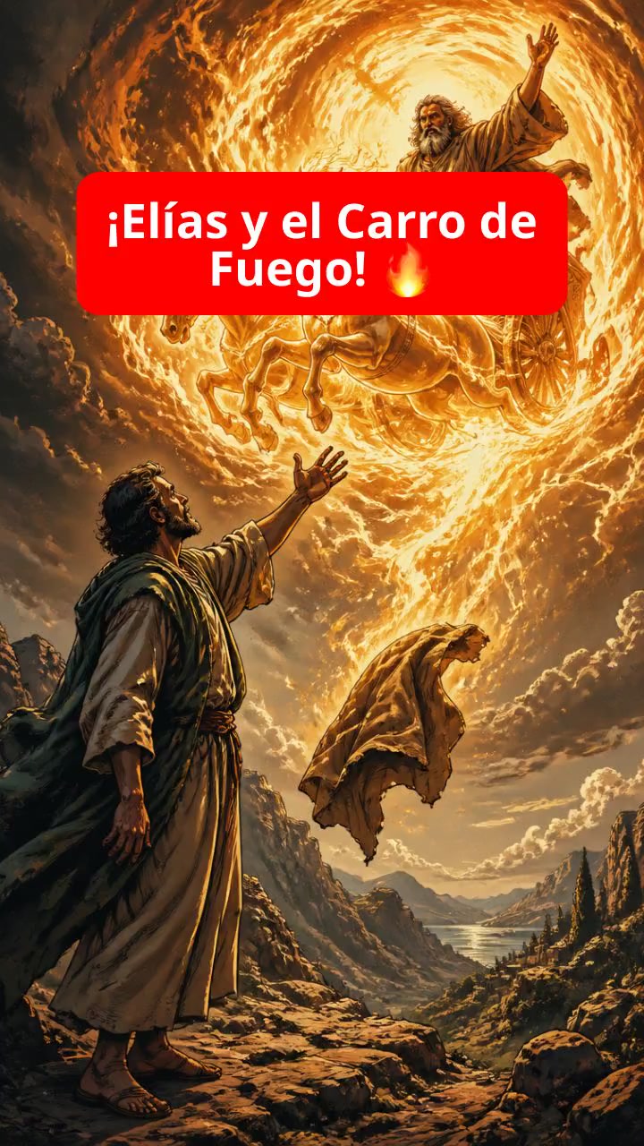 ¡Elías y el Carro de Fuego! 🔥