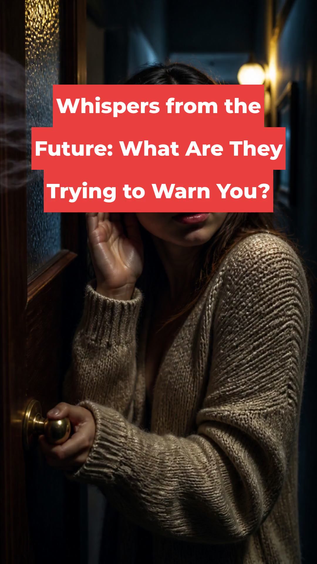 Whispers from the Future: What Are They Trying to Warn You?