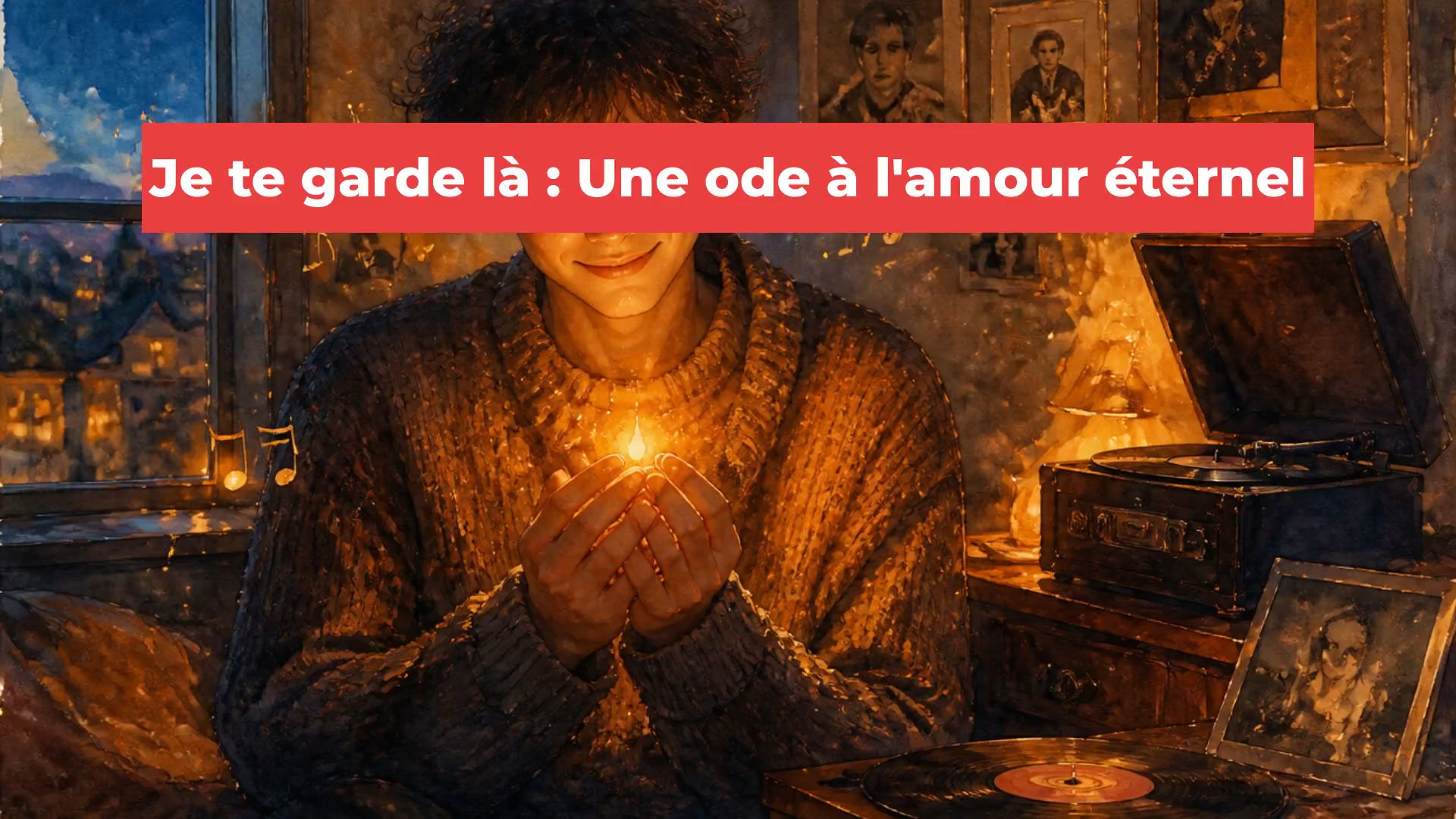 Je te garde là : Une ode à l'amour éternel