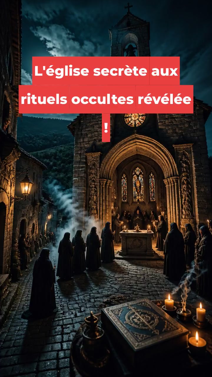 L'église secrète aux rituels occultes révélée !