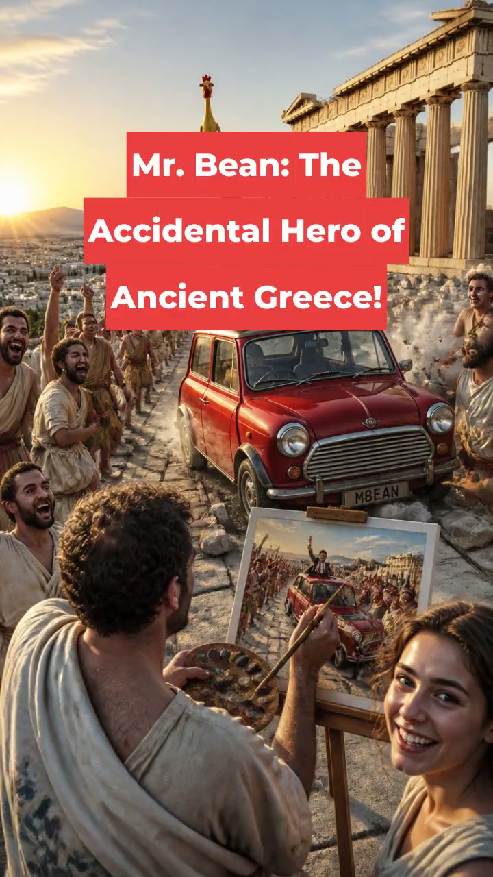 Mr. Bean: The Accidental Hero of Ancient Greece!