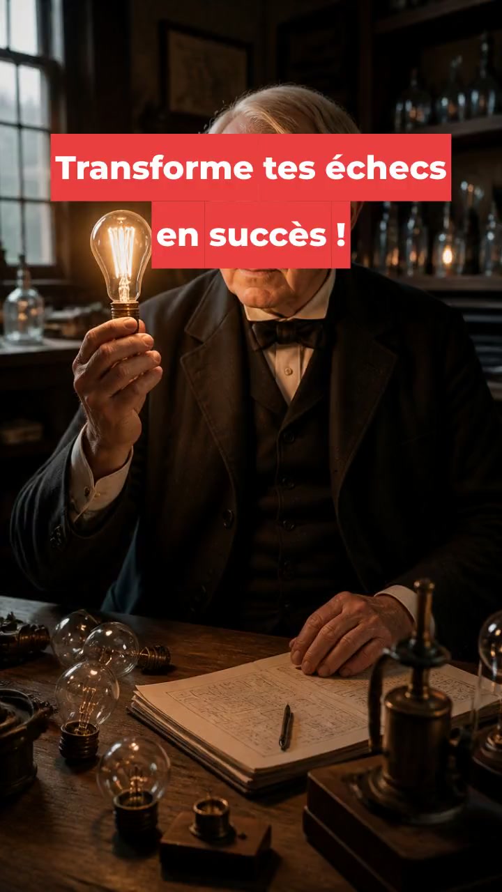 Transforme tes échecs en succès !