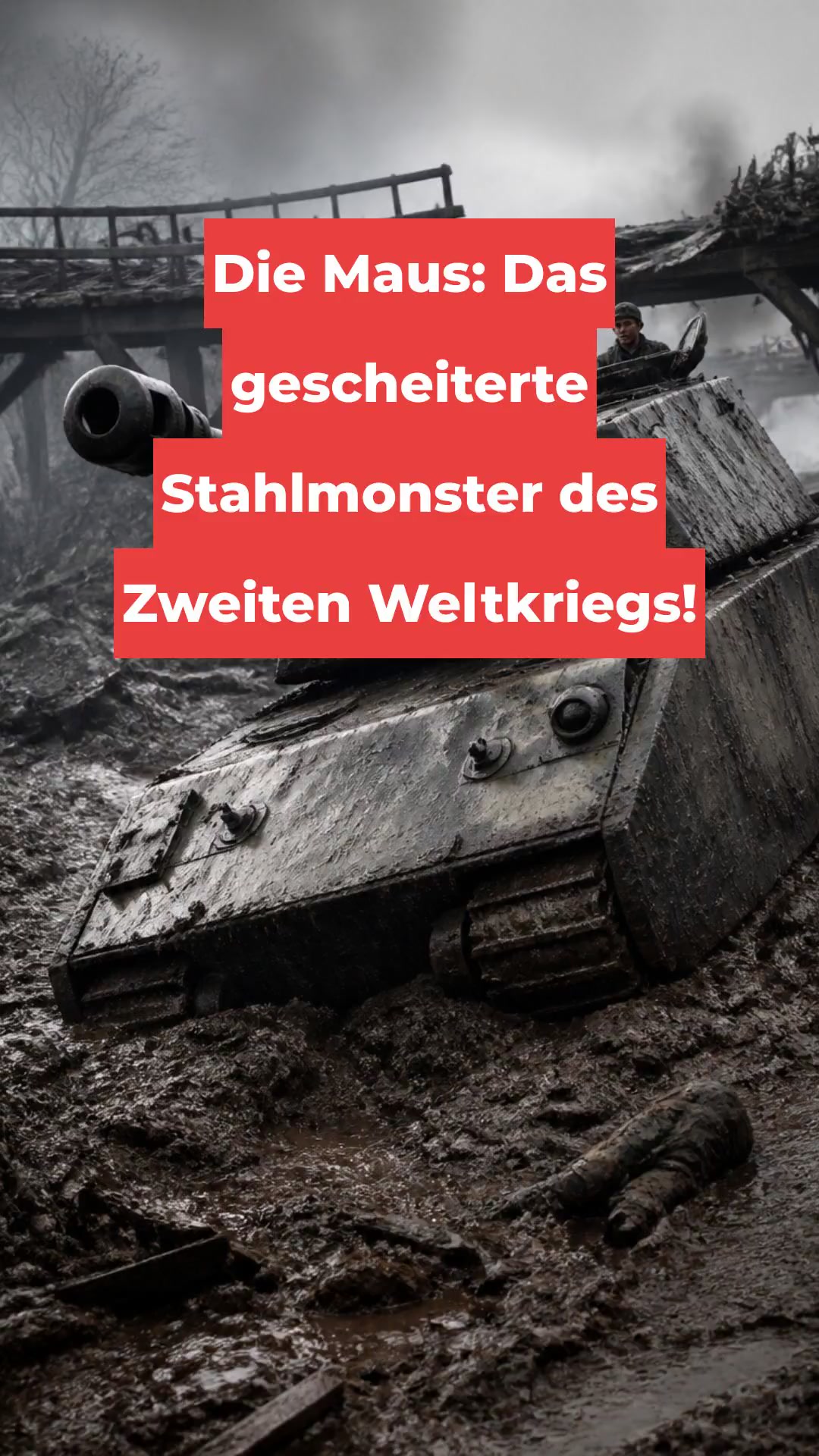 Die Maus: Das gescheiterte Stahlmonster des Zweiten Weltkriegs!