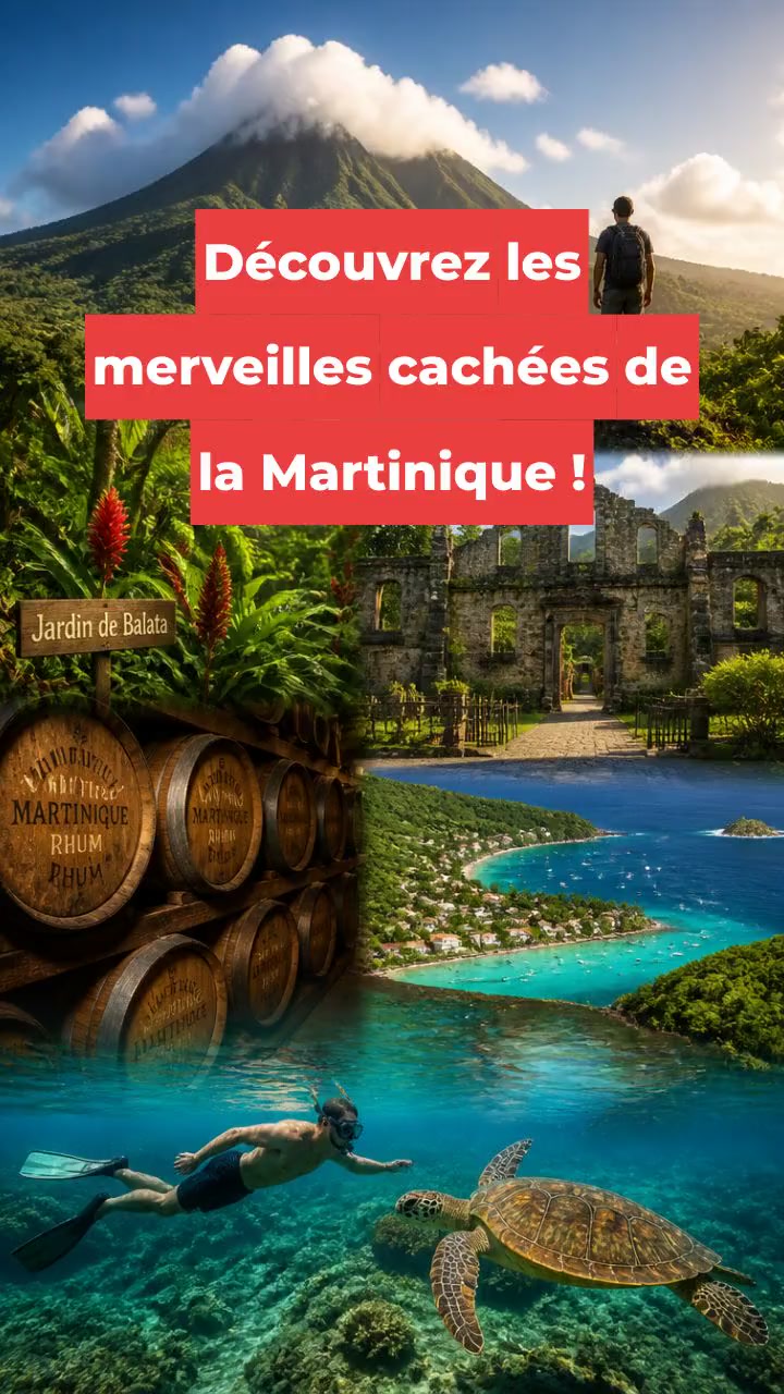 Découvrez les merveilles cachées de la Martinique !