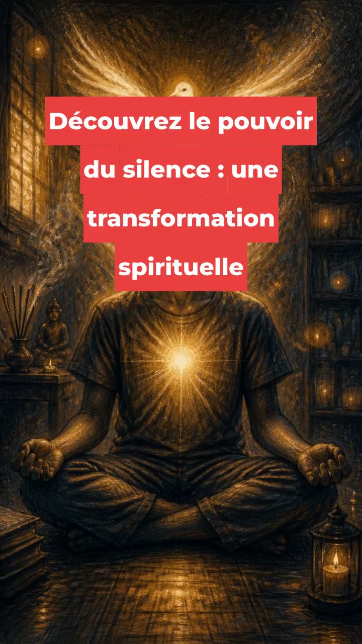 Découvrez le pouvoir du silence : une transformation spirituelle